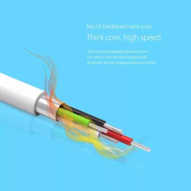 Cablu de date incarcare Apple - pentru iPad, iPod, iPhone 5, 5S , 5 C, SE, 6, 6S, 6s Plus ,7, 7 Plus, 8, 8 Plus, X White 